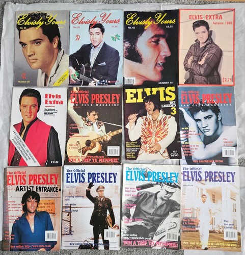 Elvis presley magazines - 12,