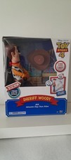 Toy Story  Drop Down Woody  Interactive Figure In Box Motorised Head HTF