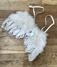 Newborn Photography Props Infant Angel Feather Wings Costume For Babies.