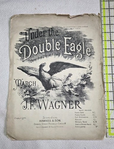 Under the double eagle march - eagle,