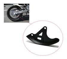 Rotor Guard Cover Case Sprocket Protector Plate Fin f SUZUKI DRZ400SM DRZ 400 SM
