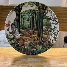 Decorative Plate by Colin Newman, ‘The Beechwood’ 1988 Wedgewood