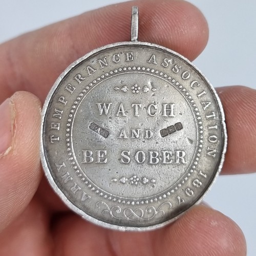 Antique silver army - silver, temperance