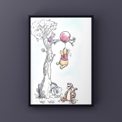 Winnie the pooh friends tree - the,