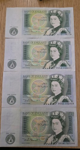 Old bank england 1 - old, £1