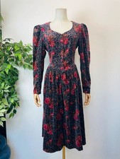Vintage 90s Laura Ashley Red
