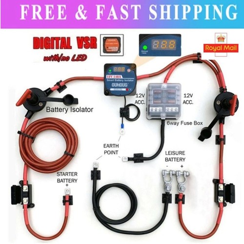 Starter battery charger - battery, to