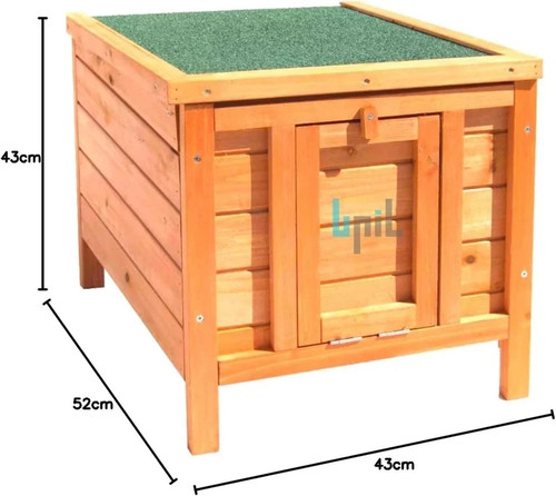 Wooden cat house outdoor - outdoor, pet