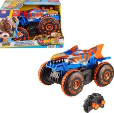 hot wheels monster trucks remote control tiger shark brand new boxed