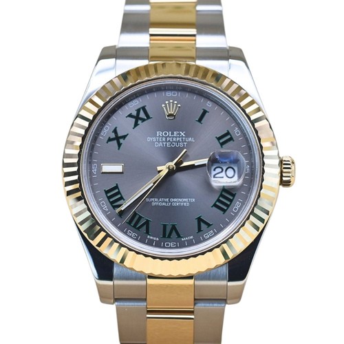 Rolex datejust wimbledon - datejust, 41
