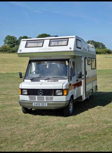 1989 mercedes 208d motorhome - 208d,