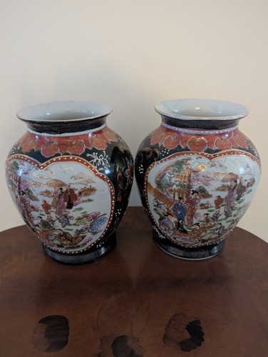 Pair japanese imari - pair,