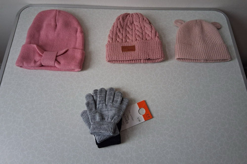 Girl hat and - and, set