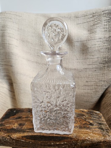 Studio glass decanter