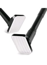 Telescopic Shower Curtain Rod, Steel Tension Pole, Extendable from 110-300cm,