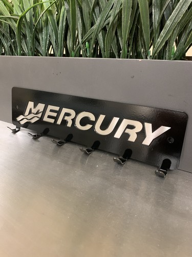 Mercury outboard metal art - mercury,