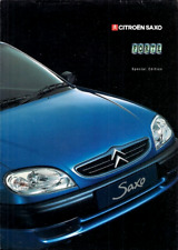 Citroen Saxo 1.1 Forte Limited Edition 1999-2000 UK Market Sales Brochure