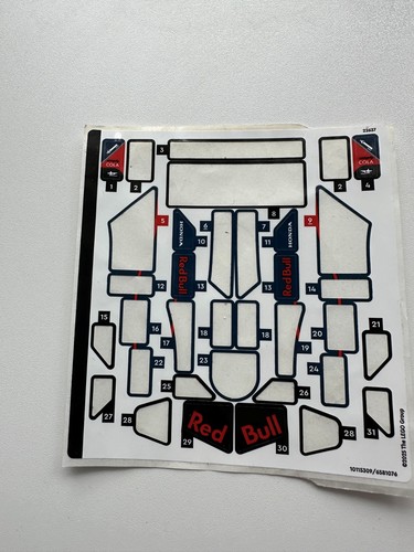 Lego red bull car 77243 - red,