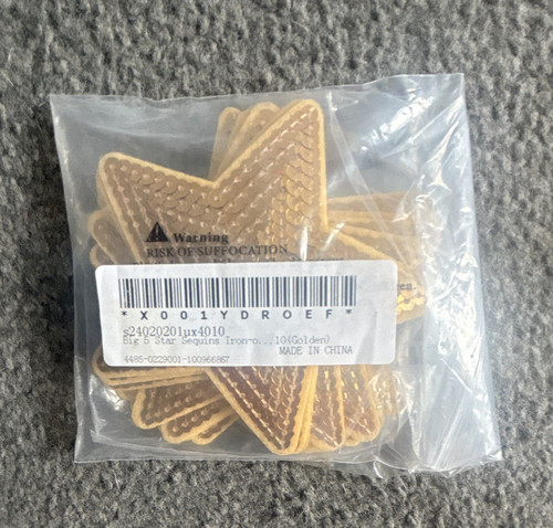 10x gold star - 5, iron