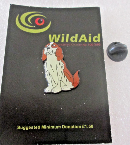 Wild aid charity enamel pin - wild,