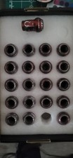 universal wheel nuts set Of 20..used 17mm honda civic fn ep 