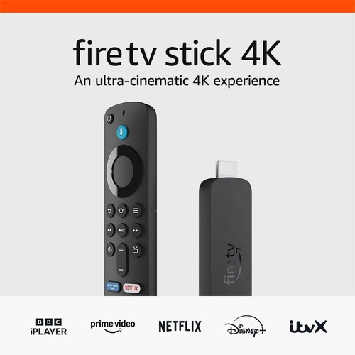 Amazon fire stick 4k - fire, tv
