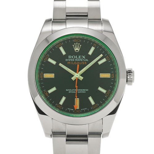 Rolex milgauss 116400gv black - rolex,