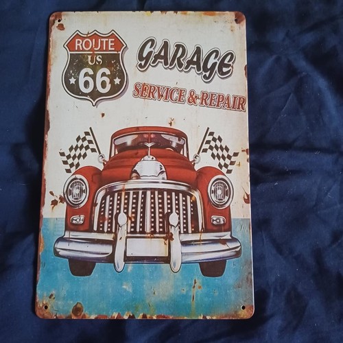 Metal sign man cave - 8"x,