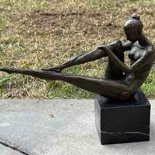 Bronze Sculpture Woman Statue