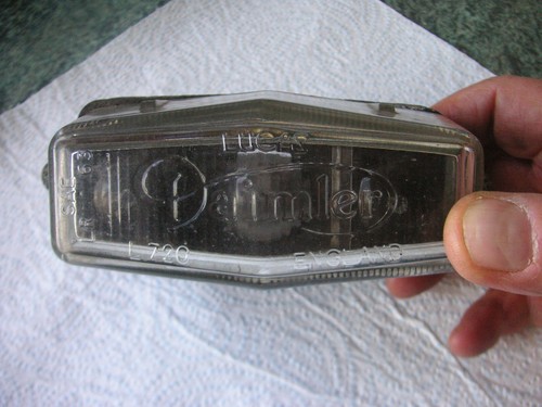 Daimler 250 rear number - v8,