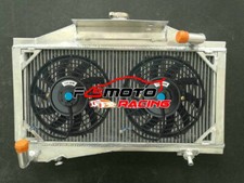 Aluminum RADIATOR+FANS FOR