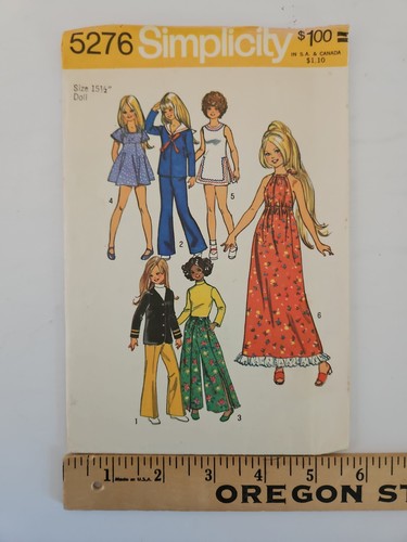 70s simplicity 5276 - 5276, teen