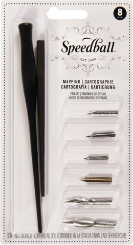 Speedball mapping pen set 2 - speedball,