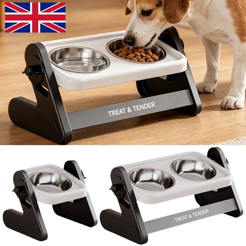 Large dog food feeding stand - dog,