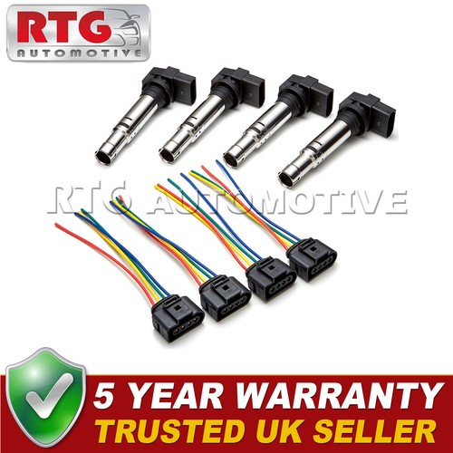 Ignition coil wiring - 4x, +