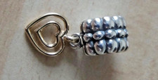 Pandora Gold 14ct Double Heart