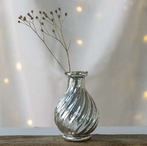 Mini bud vase - mini, silver