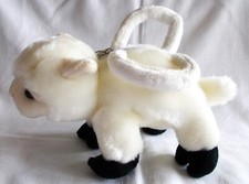 ‘NEW’ Super Soft Plush Novelty Lamb Mini Handbag/Purse