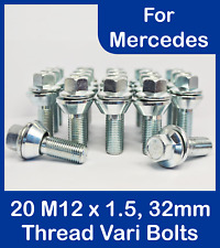 20 Alloy Wheel Vari Bolts M12