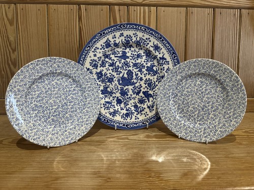 Burleigh pottery plates - pottery,