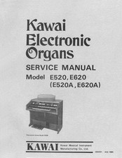 KAWAI E520 E620 Technical