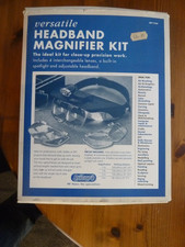 Shesto Magnifier Headband Kit With Multiple Magnification Lenses 