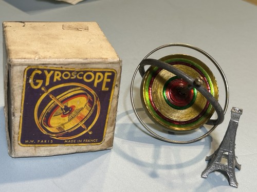 Vintage working gyroscope - vintage,