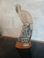 Vintage Hand Carved Buffalo