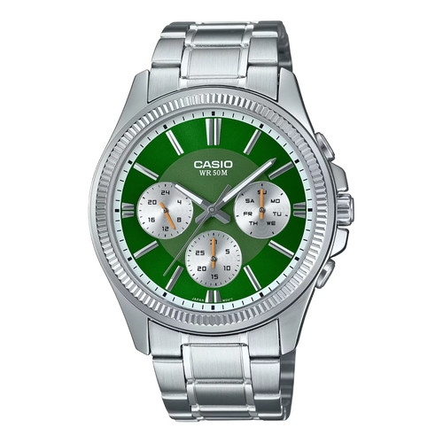 Casio enticer analog stainless - enticer,
