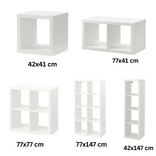 New ikea kallax - new, white