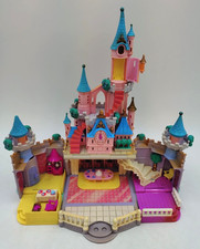 Vintage Bluebird Disney Polly Pocket Cinderella Light Up Enchanted Castle 1996