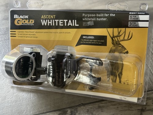 Black gold ascent whitetail - black, 3
