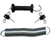 Electric fence spring gate kit - electric,