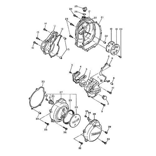 Yamaha fzr 400 1986 1988 - yamaha, 1986-1988